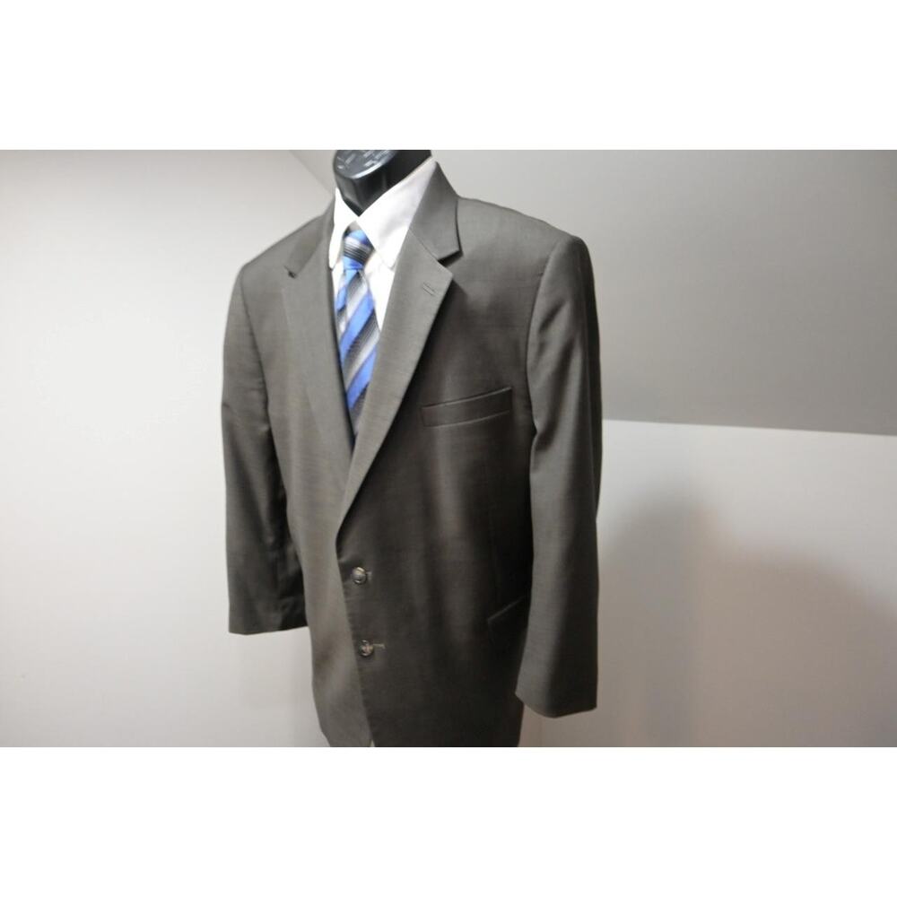 Jos A Bank‎ Portly 100% Wool Suit Pants Jacket Mens Sz 46 x 27 48 S